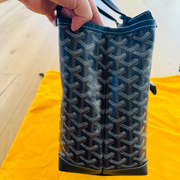 Goyard bellechasse PM navy - Picture 5 of 12